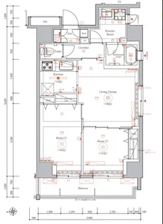 SYNEX UENOーMATSUGAYA【10階】の間取り