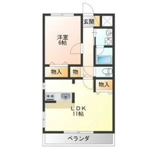 ベルタ カーサ【1階】の間取り