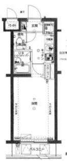 ジェノヴィアヒルズ西馬込ヴェルデ【1階】の間取り