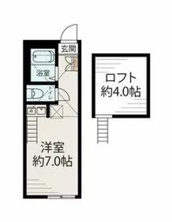 ヒルズ大口仲町【1階】の間取り