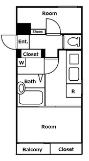 代田グリーンハイム【3階】の間取り