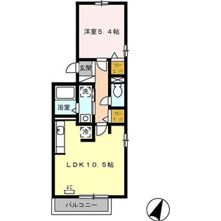 アモール喜多山 Ⅱ【3階】の間取り