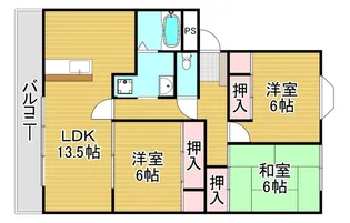 第二後藤ハイツ【202号室】の間取り