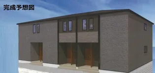 パークサイド【1階】の外観