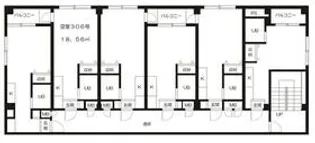 笠井ビル【3階】の間取り