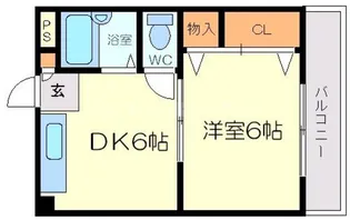 パクトールビル【4階】の間取り