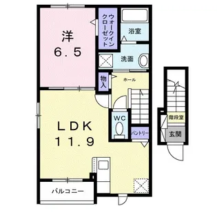 レコルテ戸塚【2階】の間取り