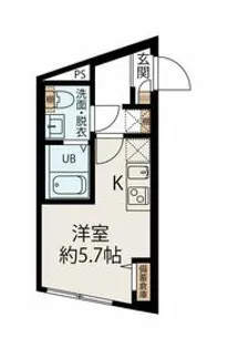 MEGURO EDGE【5階】の間取り