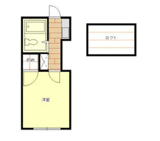 XIIエクシー八幡【1階】の間取り
