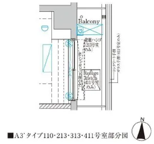 ラフィスタ蒲田南Ⅱ【4階】の間取り