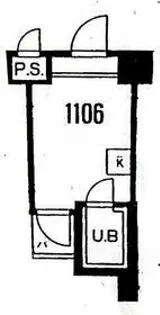 TOPROOM品川第2【11階】の間取り