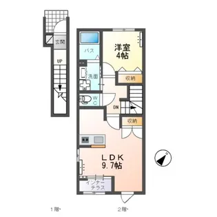 モン・マヤ(Mon maya)【2階】の間取り
