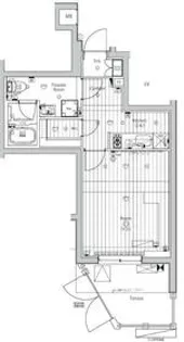 メイクスアート桜木町【1階】の間取り