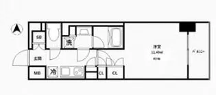 TFレジデンス川崎殿町WEST【307号室】の間取り