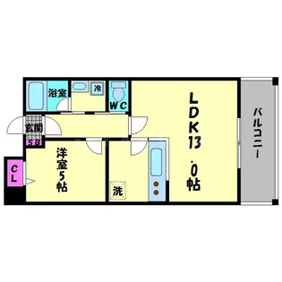 オルゴグラート鶴見【3階】の間取り