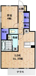 Grace Garden A【0103号室】の間取り