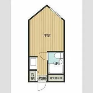 新茂原グリーンパレス【216号室】の間取り