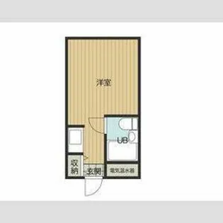 新茂原グリーンパレス【414号室】の間取り