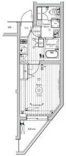メイクスアート桜木町【1階】の間取り