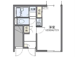 レオネクスト四女子西【103号室】の間取り