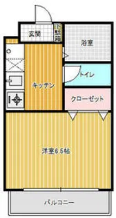 カーサプリマベーラ【2階】の間取り