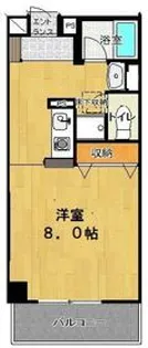 カーサフォンテ【4階】の間取り