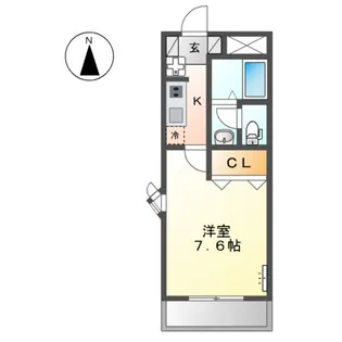 アーバンコート【1階】の間取り