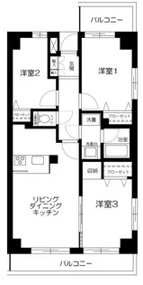 ES−Grande錦糸町【4階】の間取り