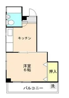 ファミーユ緑ヶ丘【1階】の間取り