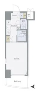 ルーブル蒲田壱番館【3階】の間取り