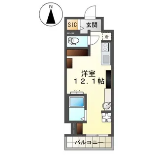 仮)宇都宮市東宿郷 マンション新築工事【7階】の間取り