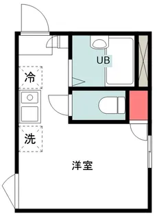 スカイ大井町【2階】の間取り