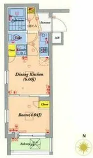 パレ・ホームズ矢口渡【301号室】の間取り