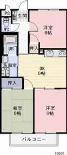 Surplus華 B【2階】の間取り