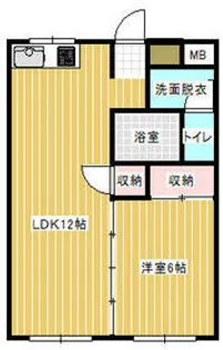 ブリエンツ【202号室】の間取り