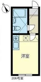 プラザ・ドゥ・パナーシB棟【2階】の間取り