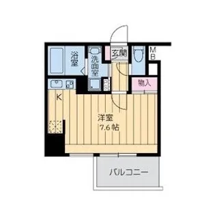 ドゥーエ江坂Ⅲ【5階】の間取り