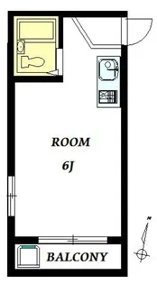 ジュネパレス習志野 第19【3階】の間取り
