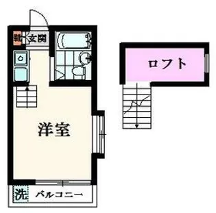 りんどうハイツ【2階】の間取り