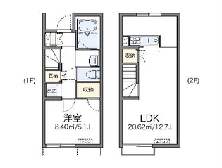 レオネクスト栄【103号室】の間取り