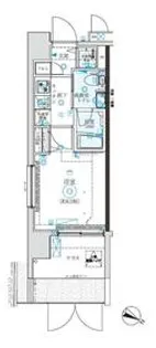 クレイシア横濱阪東橋【1階】の間取り