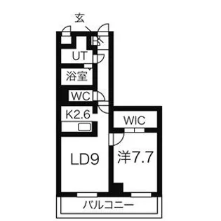 セントクレール元町【4階】の間取り