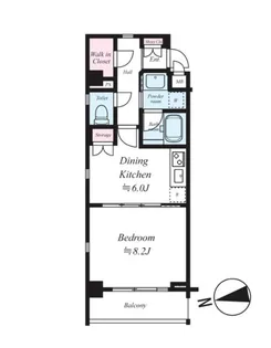 FORTIS大森【101号室号室】の間取り
