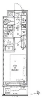 クレイシア北馬込【1階】の間取り