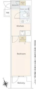 エトワール恵比寿・三葉【5階】の間取り