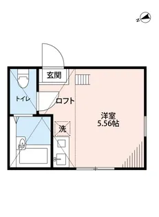 ユナイト追浜カスティージョ【101号室】の間取り