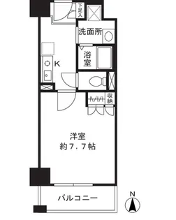 シャンピアコート茨木【0813号室】の間取り