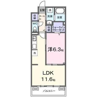 プラーツ ブレイダ【3階】の間取り