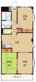 Cielo・Garden Ⅰ【2階】の間取り