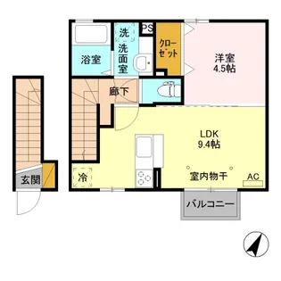 フィオーレ【2階】の間取り